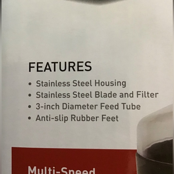 New in Box Parini Multi-Speed Power Juicer - Picture 2 of 3